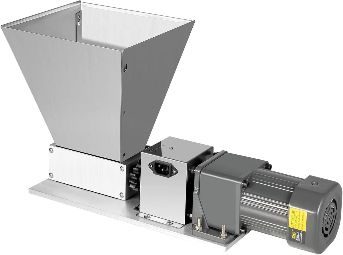 Presse-céréales électrique 220 V - Moulin à grains en acier inoxydable de - Taux de ponçage 20 - Robot – 60 W, argenté