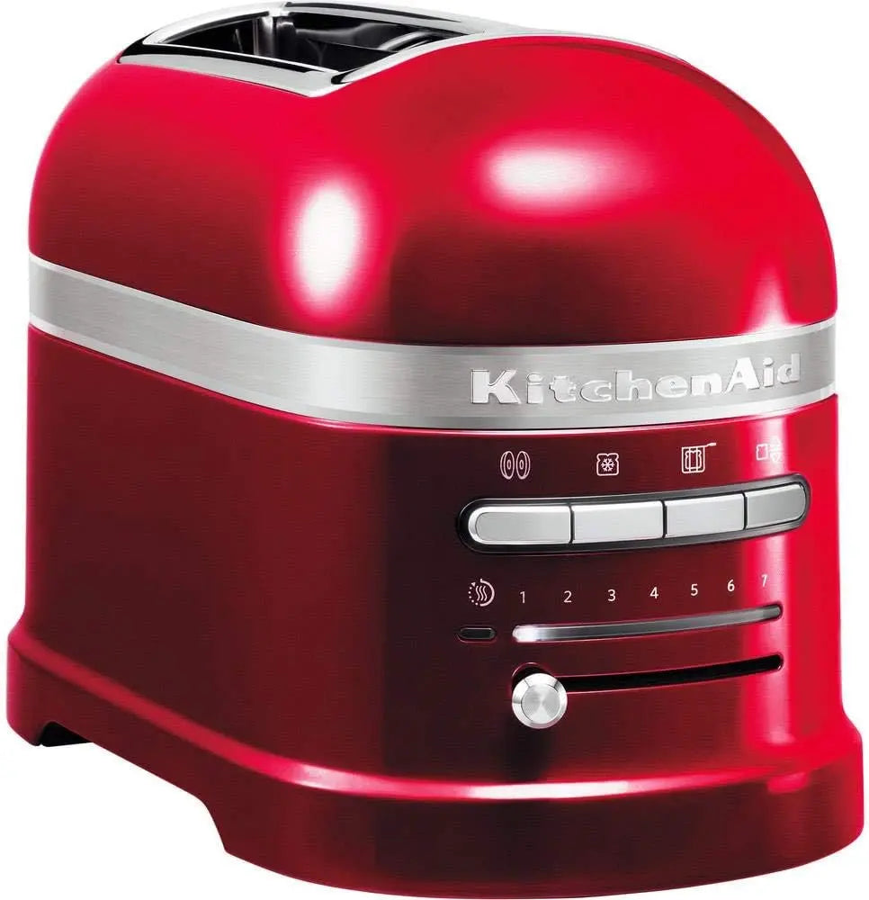 KitchenAid Grille pain pour 2 tranches - Artisan - 7 niveaus de brunnage et fonction décongélation – rouge