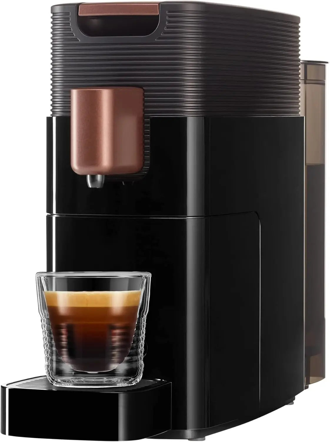 K-fee ONE Machine à capsules pour café – 0,8 l, noir/gris