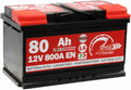 Batterie voiture Speed Start&Stop 80Ah 800A 12V AGM Speed Technologie AGM – noir/rouge/gris