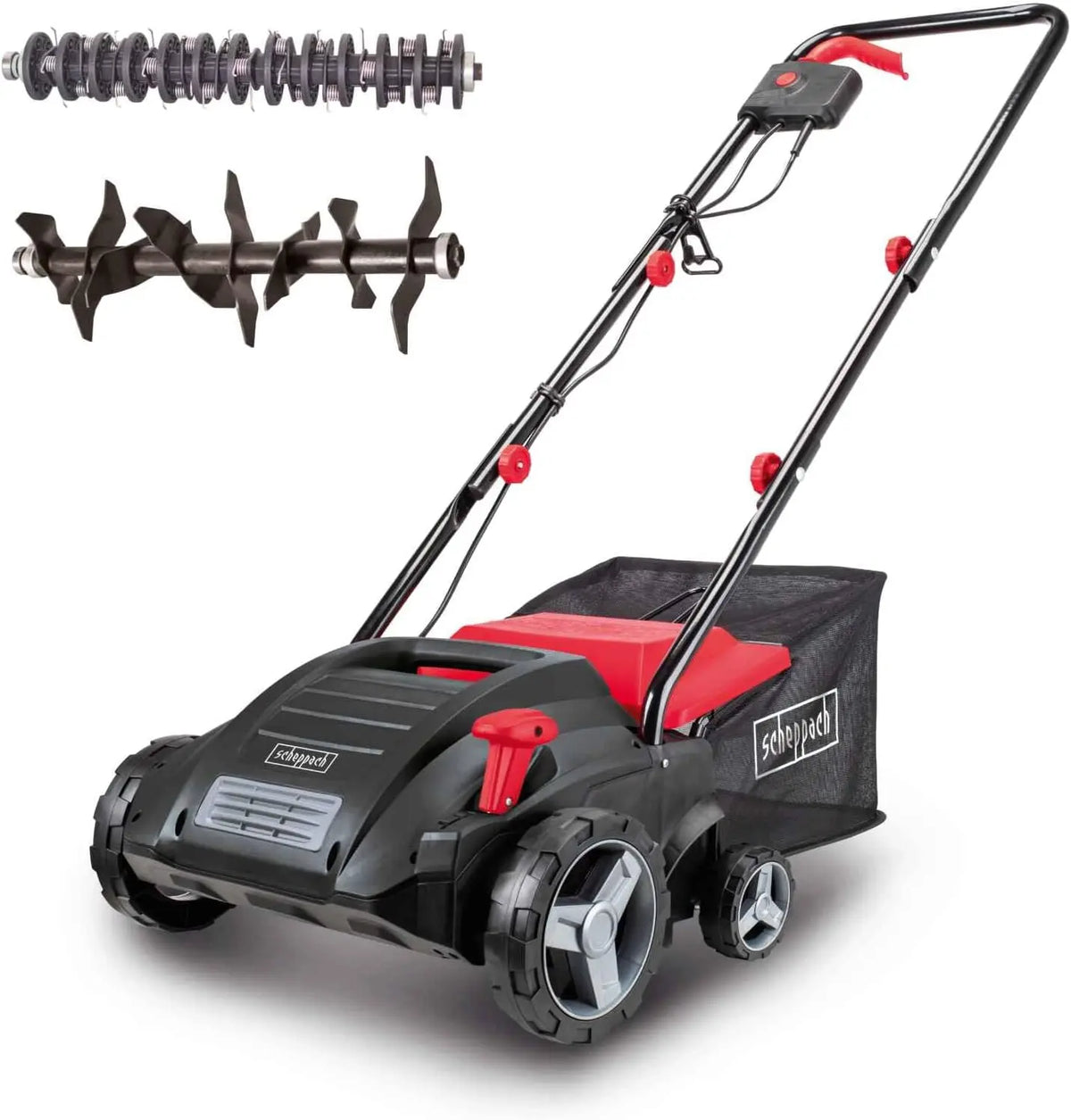 Scheppach Scarificateur électrique SC32 1500W Largeur de coupe 32cm – gris