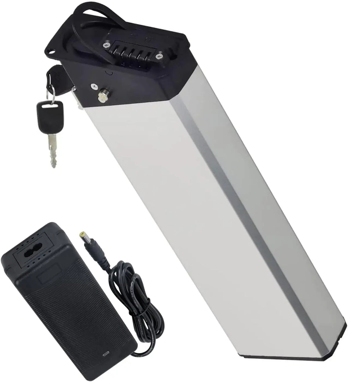 Batterie E-Bike 48V 15Ah pour vélos électriques Pliables Engwe Pro 2 – 250 W / 350 W, gris/noir