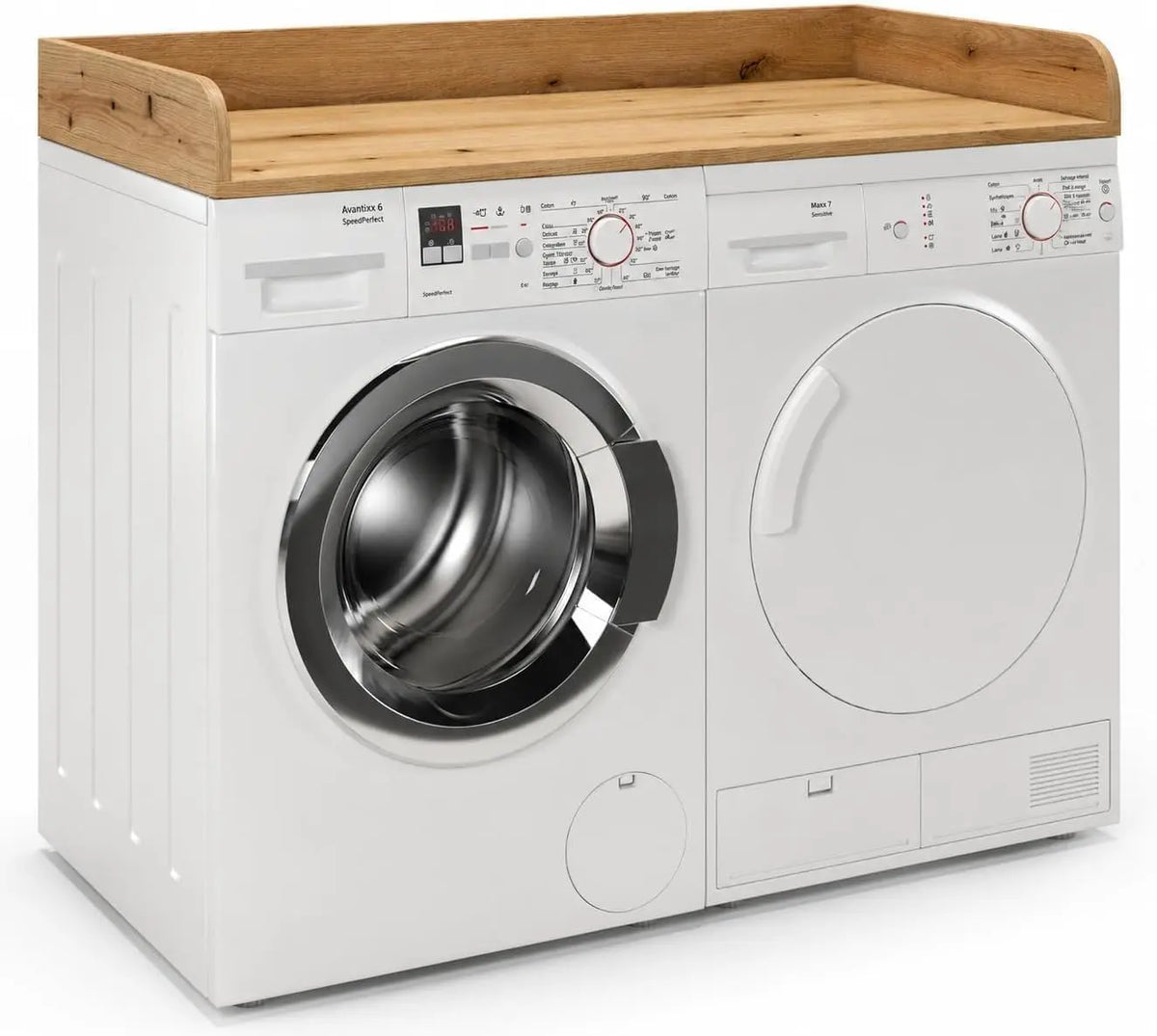 Plan de Travail pour Lave-linge 12 x 120 x 60 cm – gris