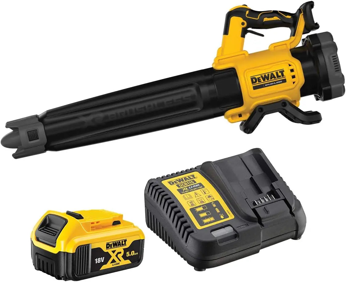DEWALT DCMBL562P1-QW XR 18V 5Ah-200 km/h 1 Souffleur Sans Fil – gris/noir