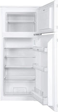 Amica Réfrigérateur encastrable - Double porte avec congélateur en haut pour niche de 122 cm - Technique – gris
