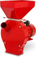 EBERTH Moulin à céréales électrique avec moteur puissant de 1100W – argenté