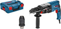 Bosch Professional perforateur GBH 2-28 F avec poignée auxiliaire – 880 W, bleu/gris