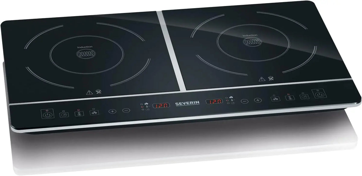 SEVERIN Double plaque à induction 3 400 W – noir