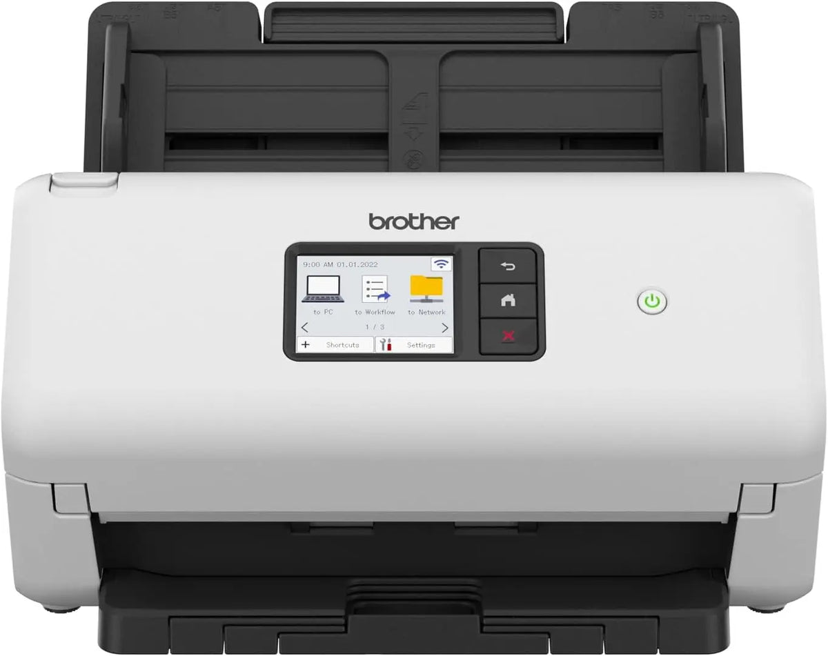 BROTHER ADS-4550W Scanner de Documents Bureautique – gris/noir