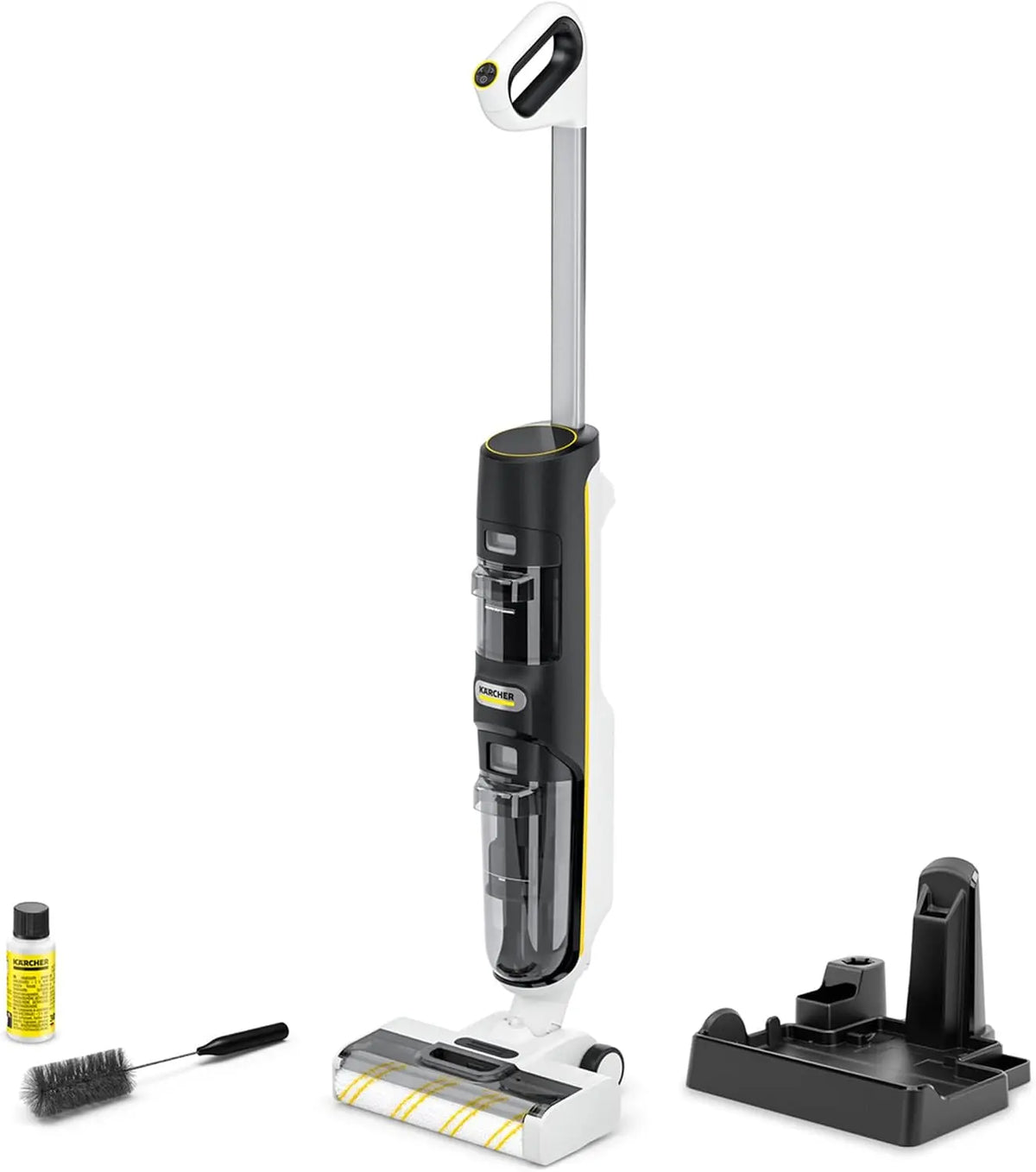 KÄRCHER Aspirateur-Laveur FCV 4,4 Modes de Nettoyage – 750 ml / 450 ml, gris/noir