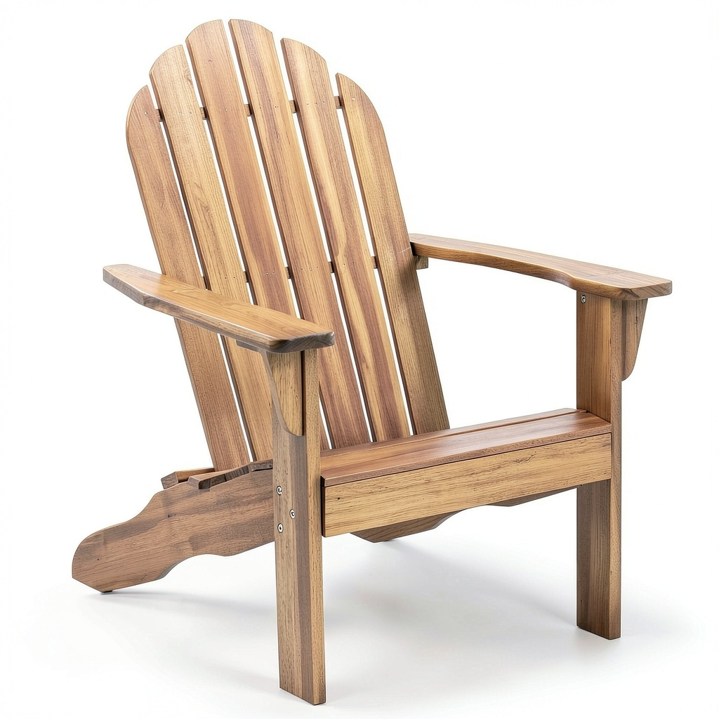 Chaise de jardin, en bois massif, coloris naturel, 69 x 88 x 103 cm, pour la terrasse ou le jardin
