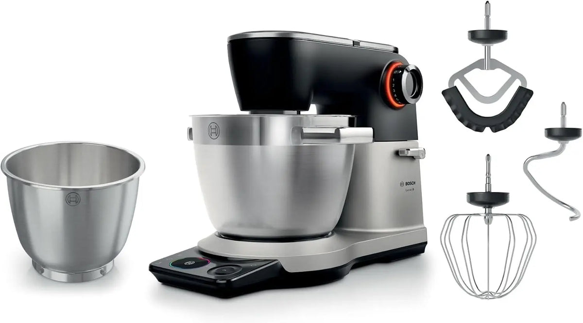 Bosch MUMS8ZS18 Série 8 - Robot pâtissier – 1800 W, 6 L / 5,3 L, gris/noir