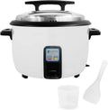 Royal Catering Cuiseur à Riz professionnel 1 950 W 13 litres Boîtier Inox Cuve Aluminium Antiadhésive – argenté