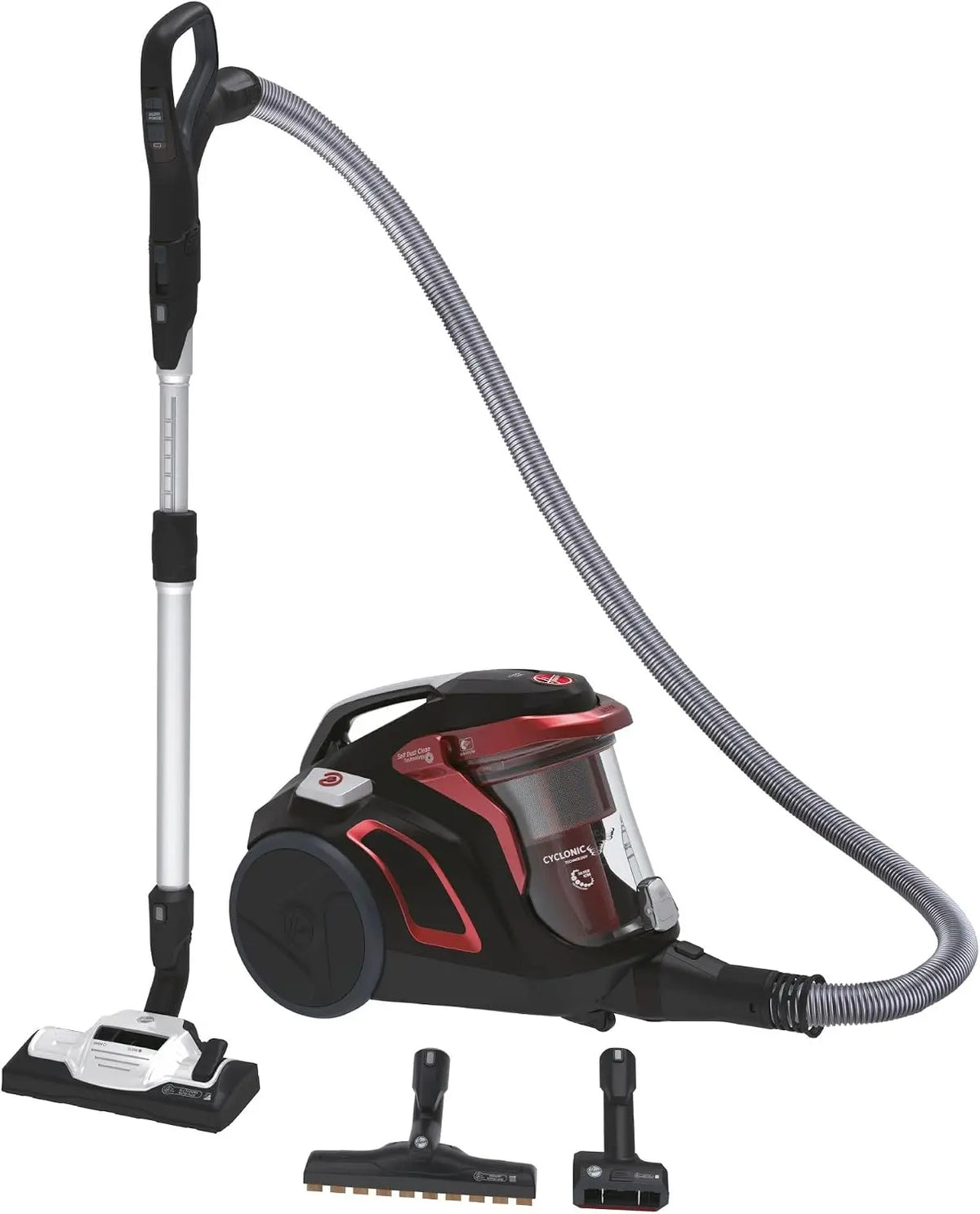 Hoover H-Power HP730ALG aspirateur – 850 W, 2 L, gris/noir