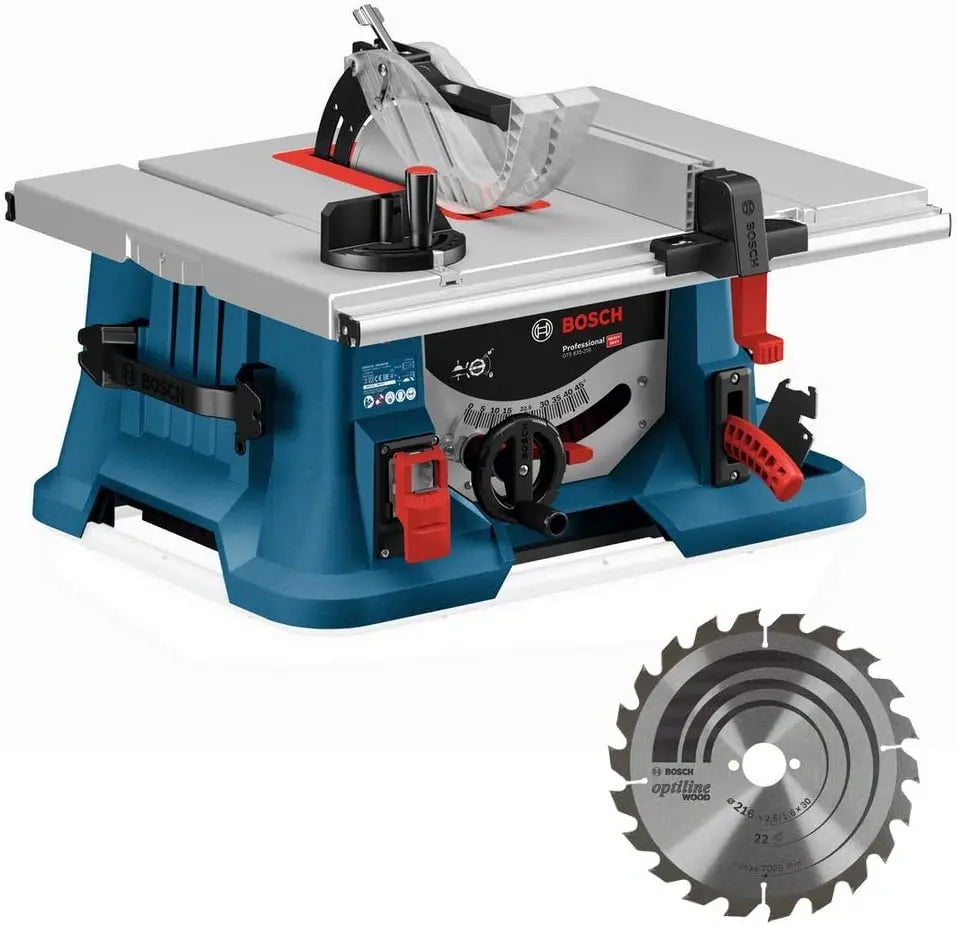 Bosch PRO scie sur table GTS 635-216 – 1600 W, gris/bleu
