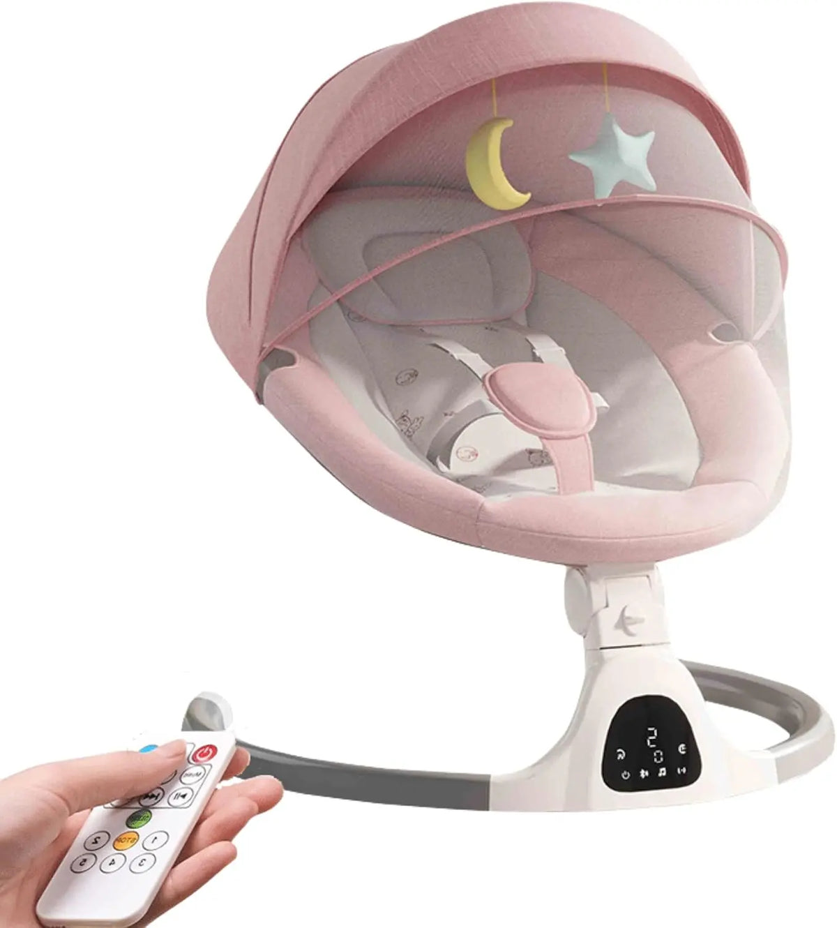 GLOKID Transat balancelle Jusqu'à 9 kg – rose
