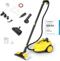COSTWAY Nettoyeur Vapeur Haute Pression 2000W avec 13 Accessoires Jaune – 1,8 L