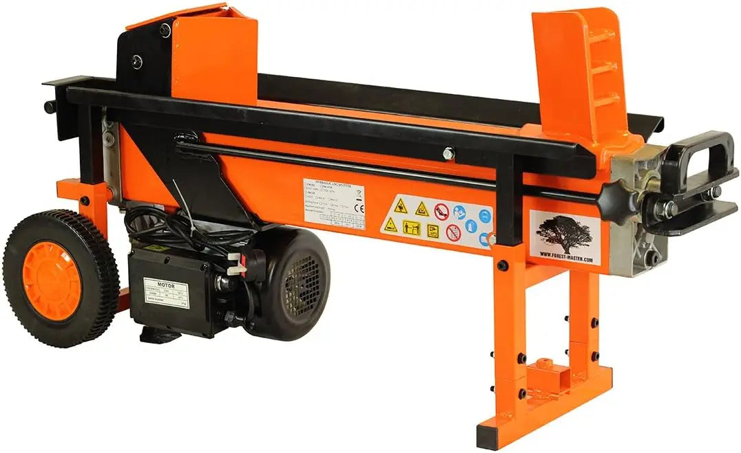 Forest Master FM16D Fendeuse de bûches hydraulique à lame double – orange/noir/gris