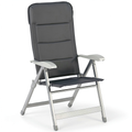 Chaise de jardin, coloris gris, pour la terrasse ou le jardin