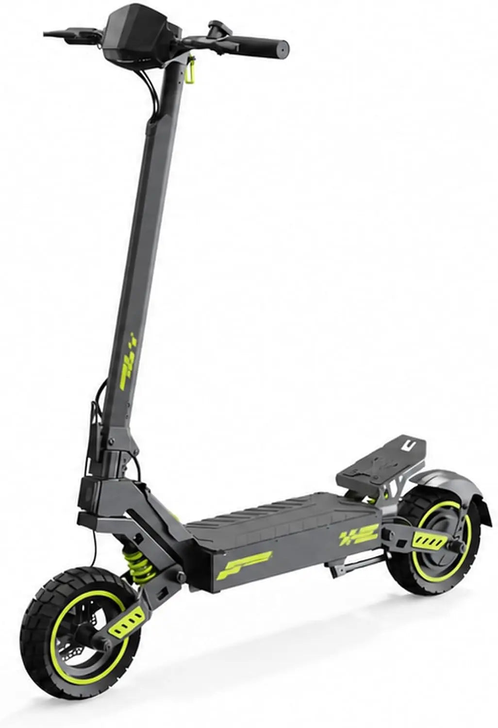 IScooter Trottinette Électrique Adulte 1200W 10' Pliante – 15 Ah, gris/noir