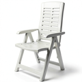 Fauteuil, coloris blanc, pour le salon ou la chambre