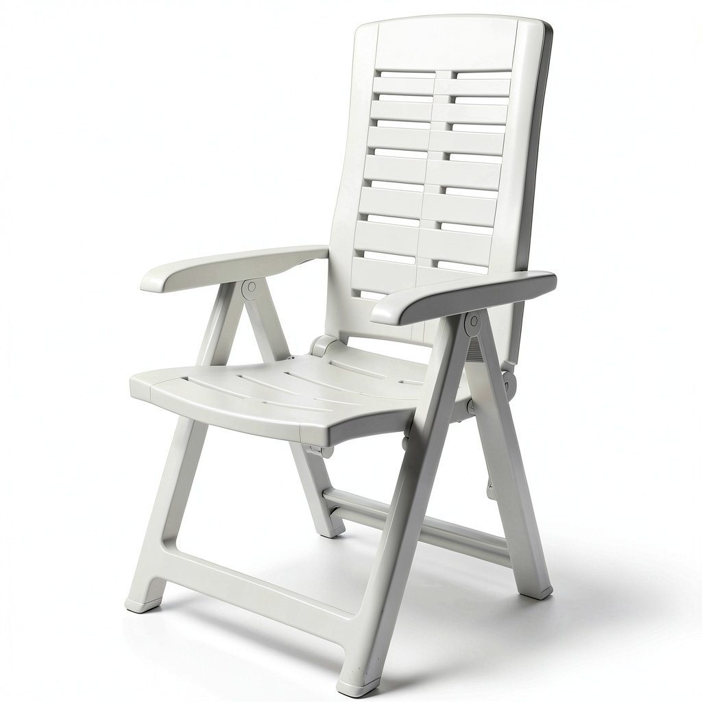 Fauteuil, coloris blanc, pour le salon ou la chambre