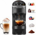 Magician2 Machine à capsules 5 en 1 pour Nespresso – 1400 W, 1,2 l, gris/noir