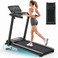 Tapis de Course Pliable Inclinable 15% Auto,12km/h – gris/noir