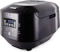 Yum Asia Bamboo Cuiseur à riz avec chauffage à induction IH et bol en céramique – 1,5 litre, 50 Hz, gris anthracite/noir