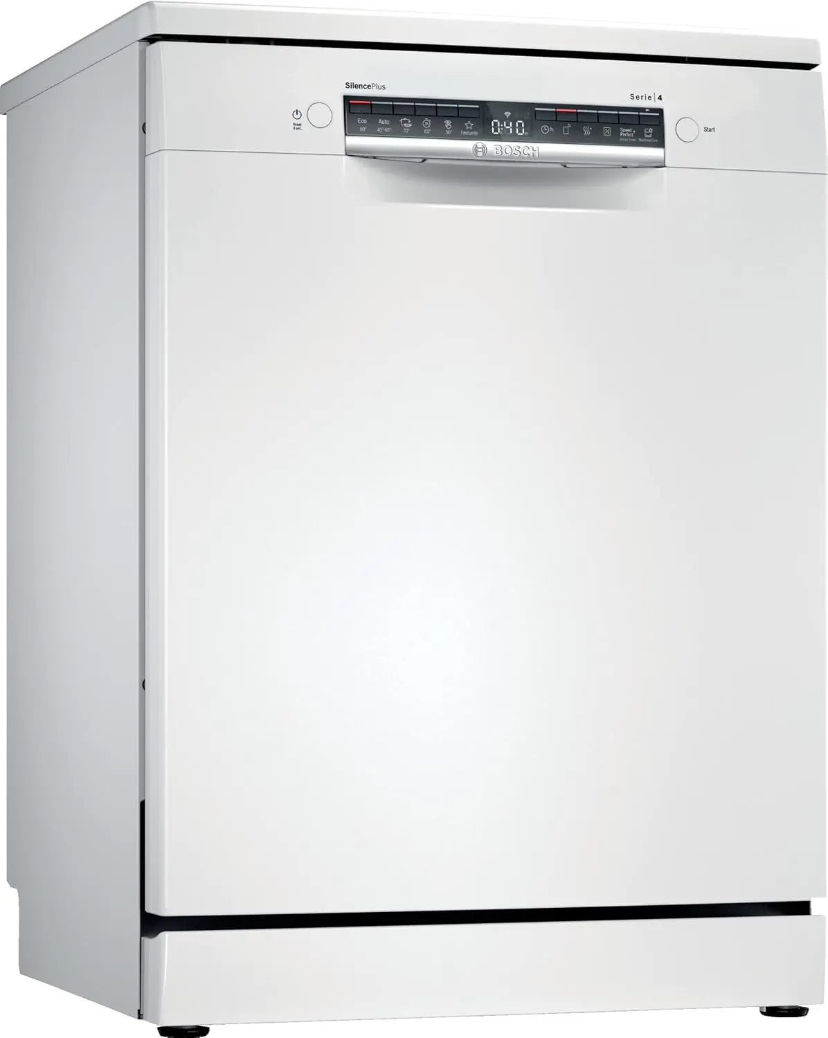 Bosch SMS4HTW47E - Série 4 lave-vaisselle – 9,5 litres, 92 kWh, 12 couverts, blanc