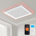 Daromigo Chauffage infrarouge - Montage au plafond avec thermostat - 360 W - Chauffage infrarouge – gris