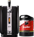 PerfectDraft Pack Tireuse À Bière + 1 Fût Jupiler 6L – noir/gris