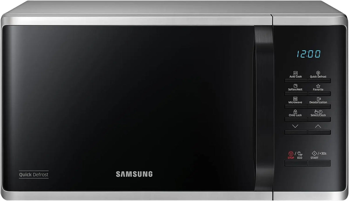 Samsung Four à Micro Ondes Samsung MS23K3513AS - Micro-ondes 800 W - capacité 23 litres - 800 W - couleur argenté