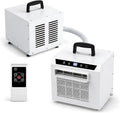 Climatiseur Mobile Split pour Maison Bureau Camping 220V-1.5Metre – 360 W / 1300 W, gris/noir
