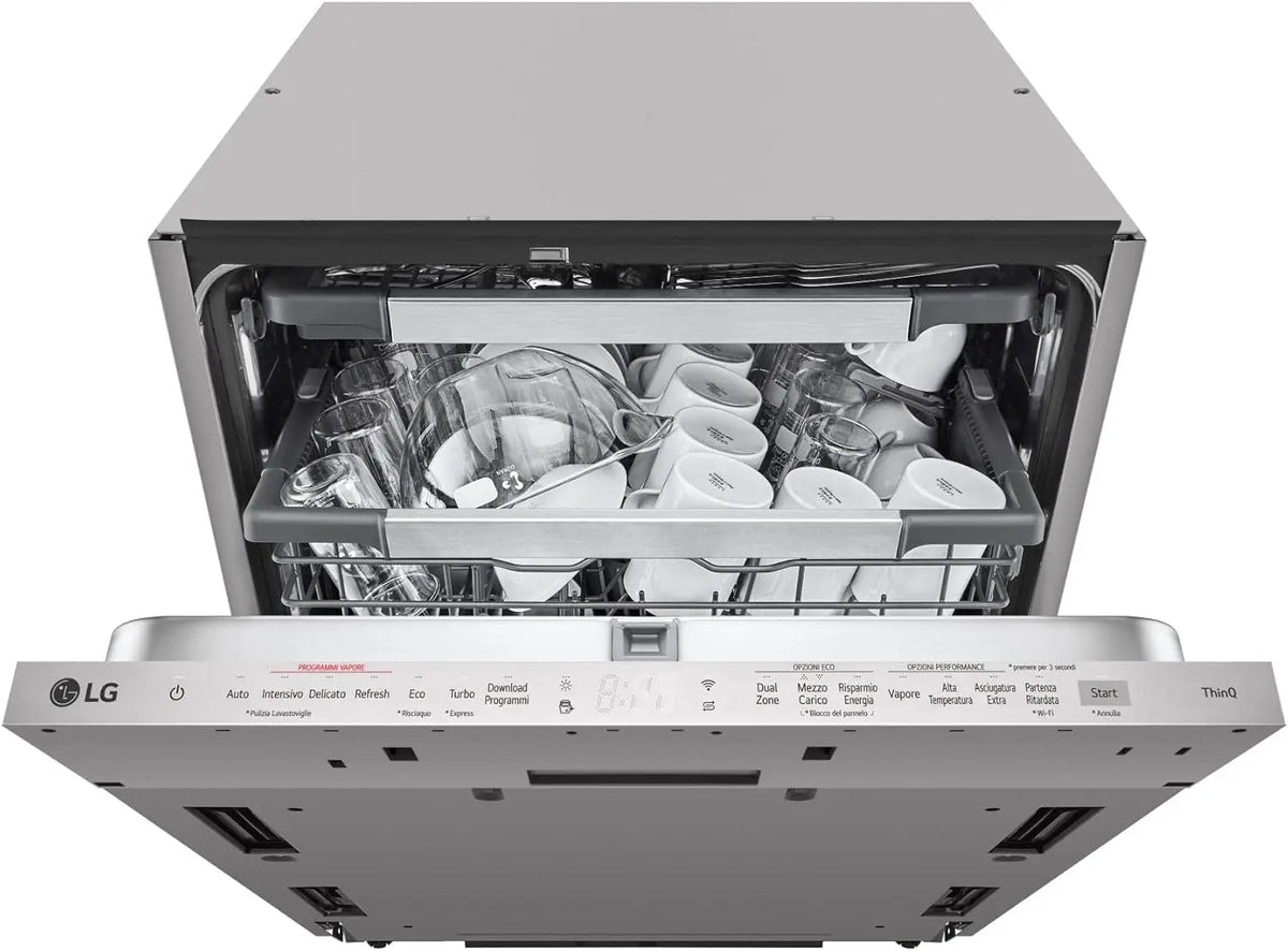 DB597TXS Lave Vaisselle Intégrable 14places Entièrement repliable Classe A – gris
