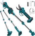 Sécateur Électrique Sans fil Compatible avec Makita 18 V Sans batterie – gris/bleu