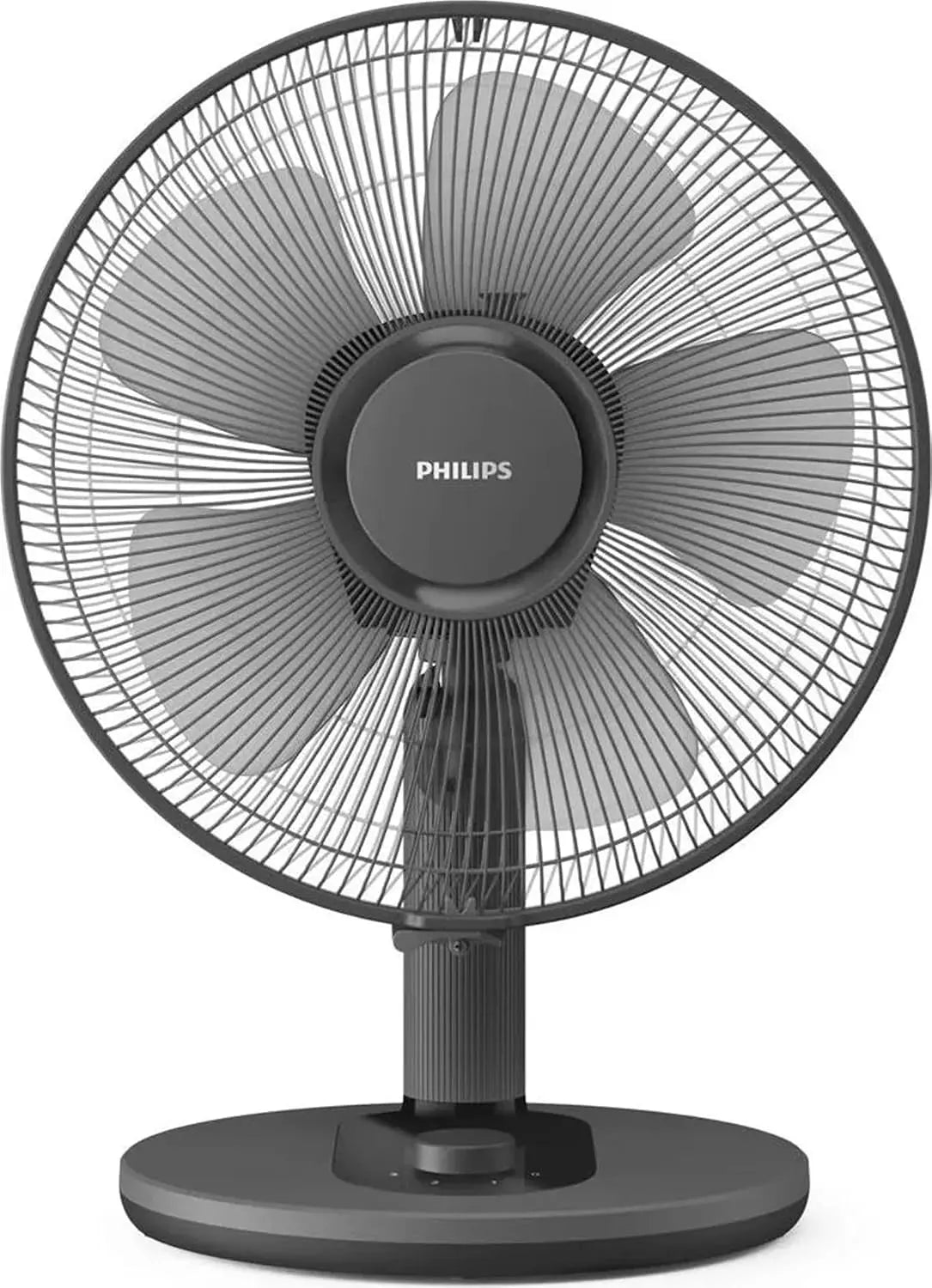 PHILIPS CX1030/01 Ventilateur de table à pales – 2000 m³/h, 50 Hz, noir