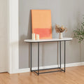 [en.casa] Table Console Polyvalente avec Plateau Rectangulaire Table d'Appoint pour Entrée Couloir Salon