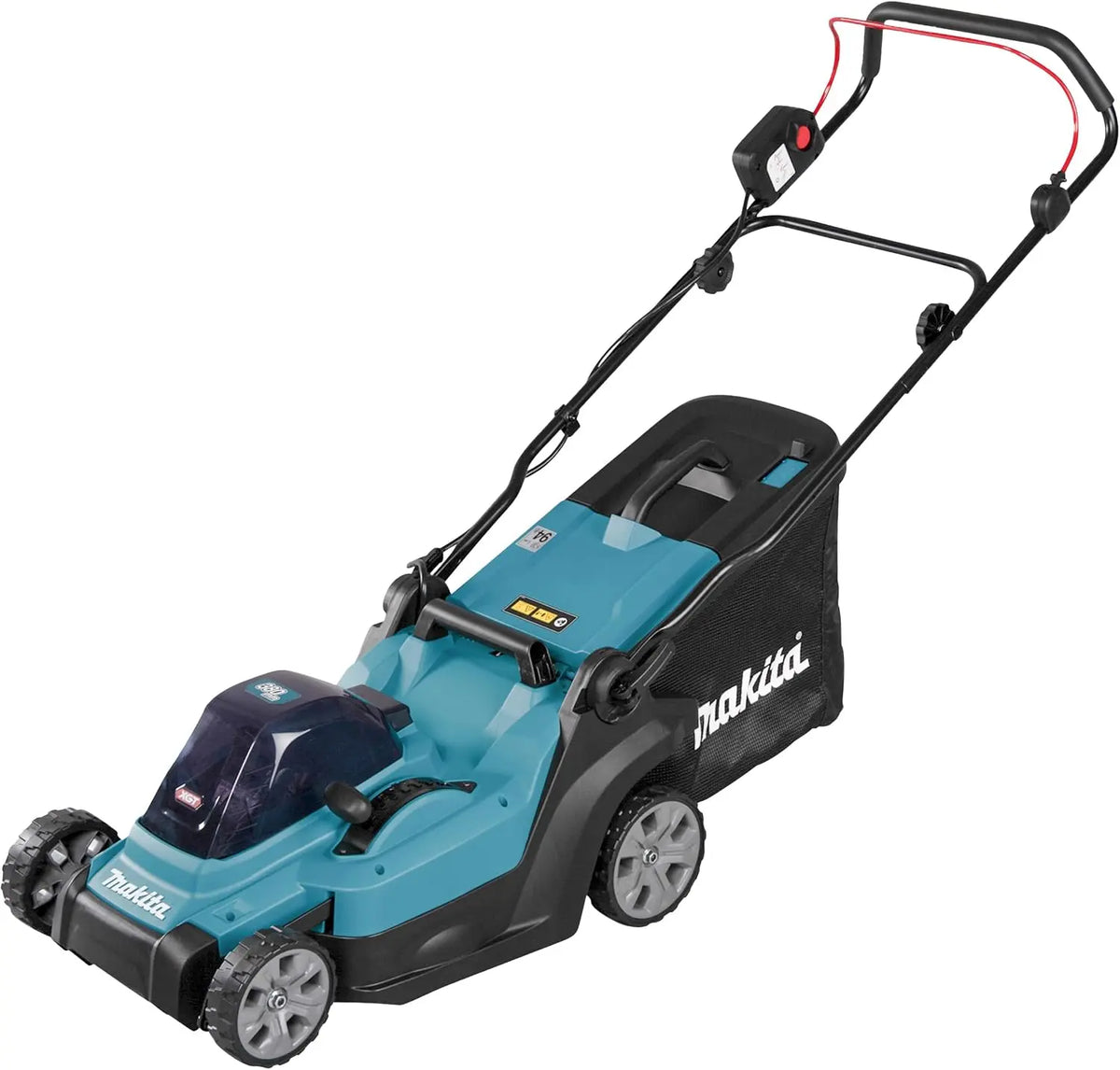 Makita LM003GZ Tondeuse à Gazon sans balais Li-ION XGT 40 V Max 38 cm – gris/bleu/noir