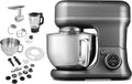 MEDION Robot de cuisine avec hachoir à viande – 1200 W / 1,200 watts, gris