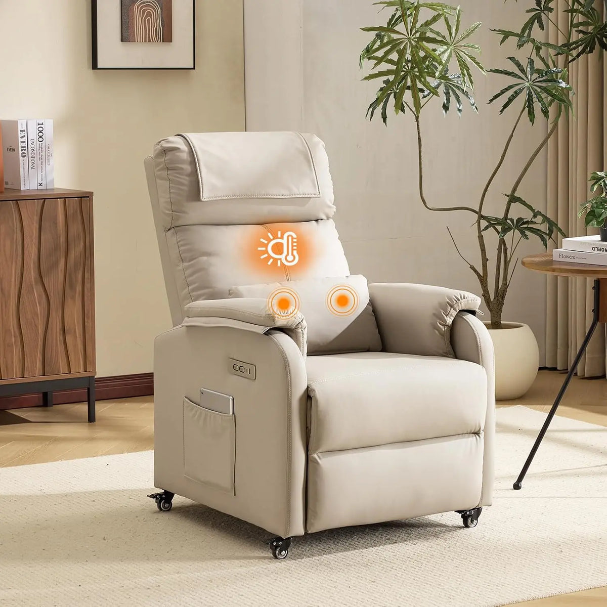 Bonnlo Fauteuil Massant – gris