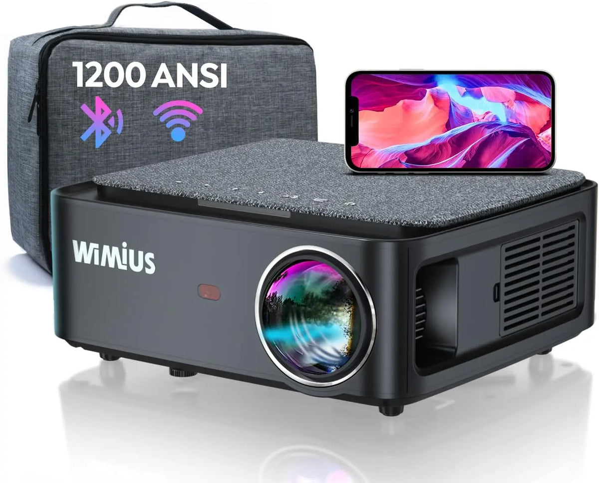 Vidéoprojecteur 4K WiFi Bluetooth – gris