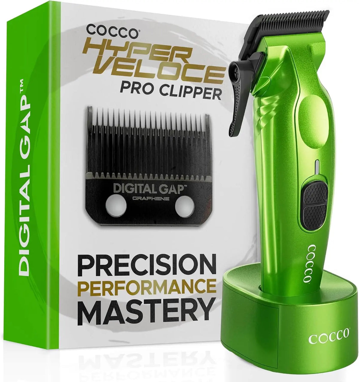 Cocco Hyperveloce Pro Clipper vert - tondeuse