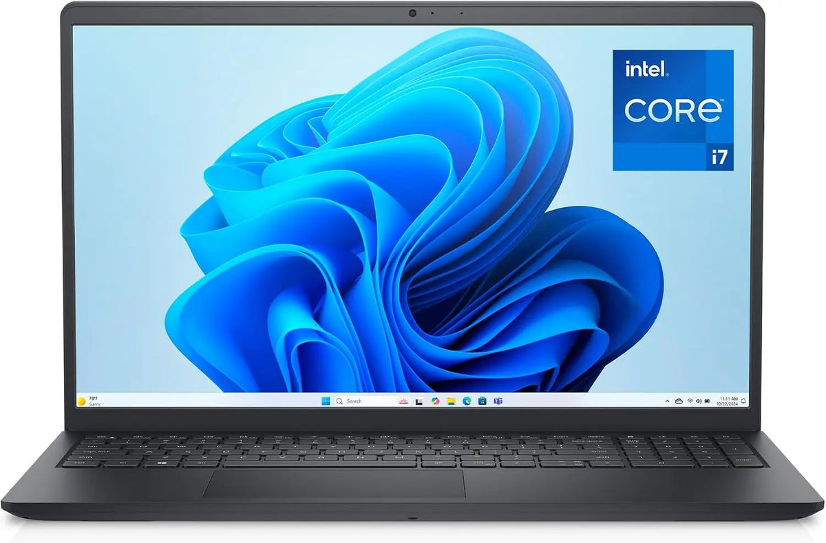 Dell 15 Ordinateur portable DC15250 – Intel Core i7-1355U, 120 Hz, 16 Go / 512 Go, noir