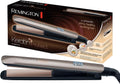 Remington Lisseur Cheveux [Soin Kératine & Huile d'amande] Protect Soin des cheveux – S8540, gris/noir