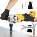 Grignoteuse de métal sans fil compatible avec batterie DeWalt 20V sans batterie – gris/noir