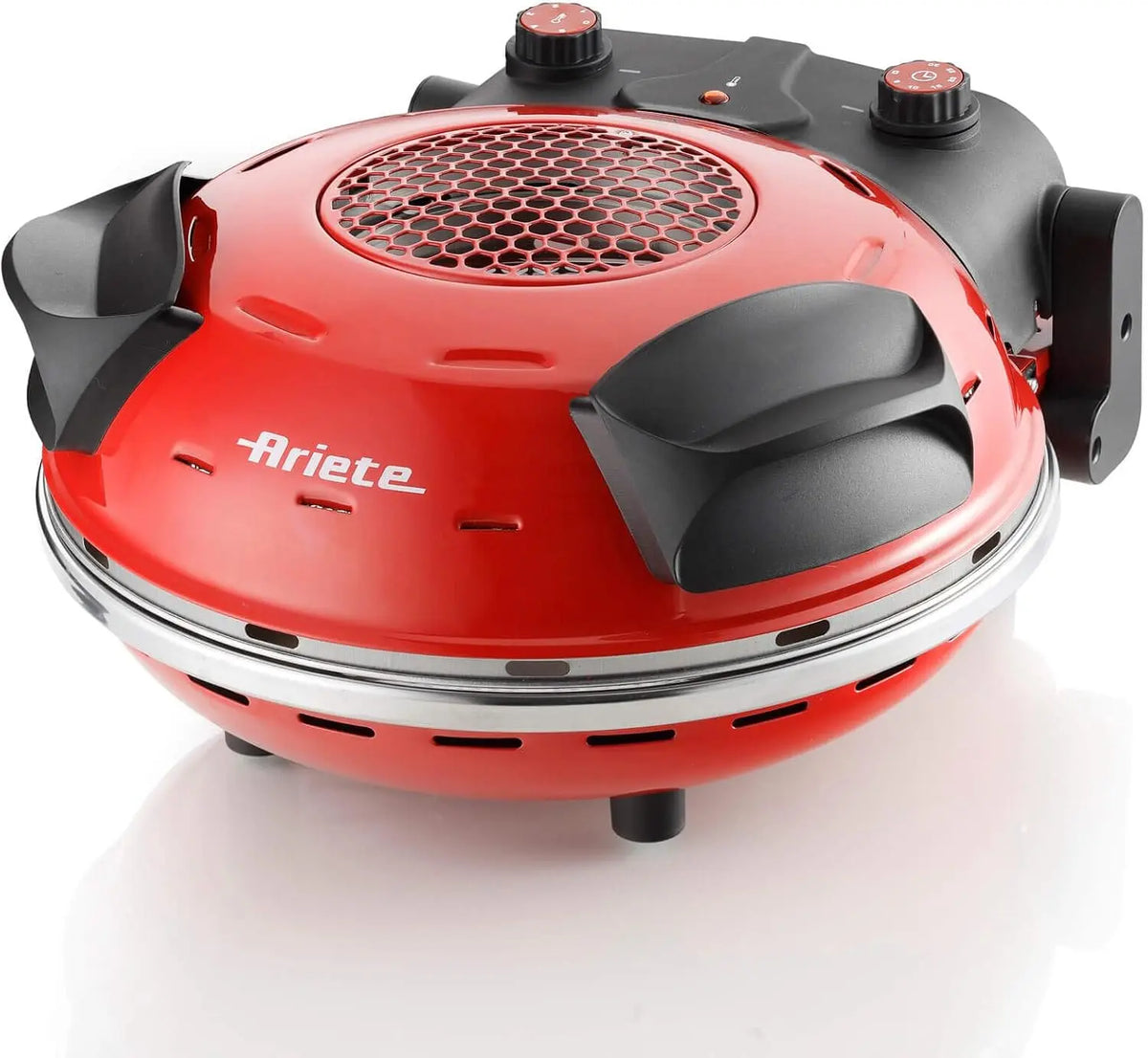 Ariete 928 Four à pizza avec hublot – 1200 W, rouge