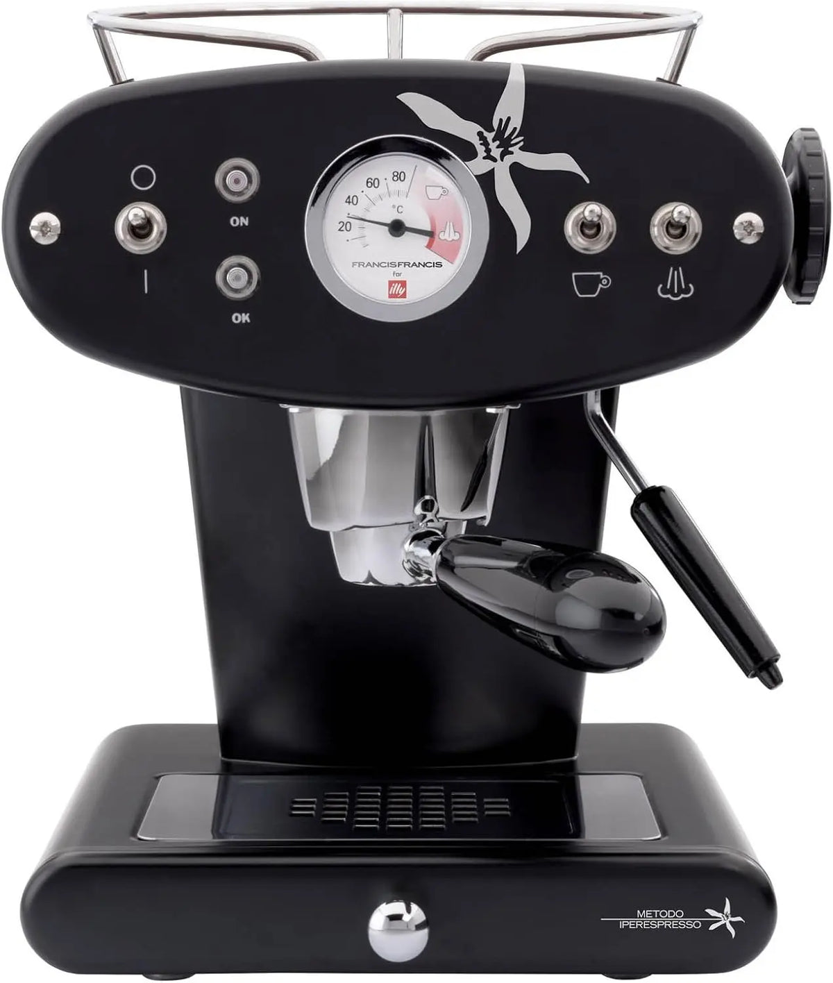 Illy Francis Francis pour 216557 X1 iperEspresso Machine Noir