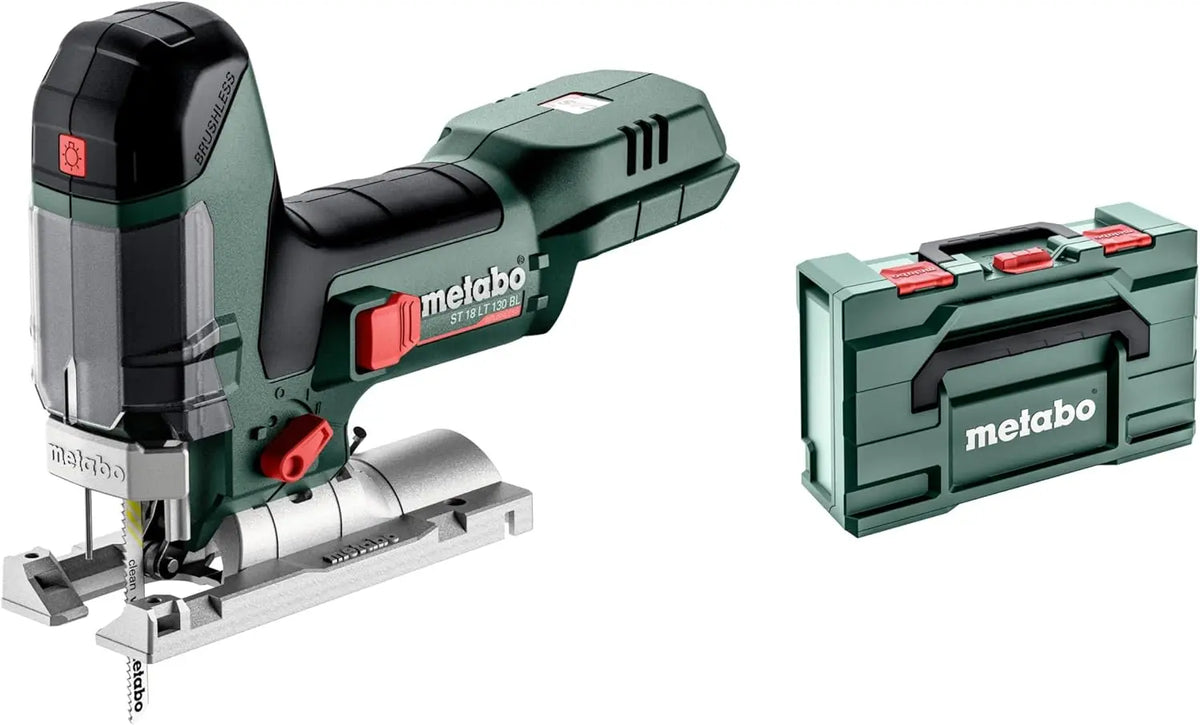 Metabo ST 18 LT 130 BL Scie sauteuse sans fil 601054840 sans batterie 18 V Nombre d'accus fournis 0 – gris/vert/noir