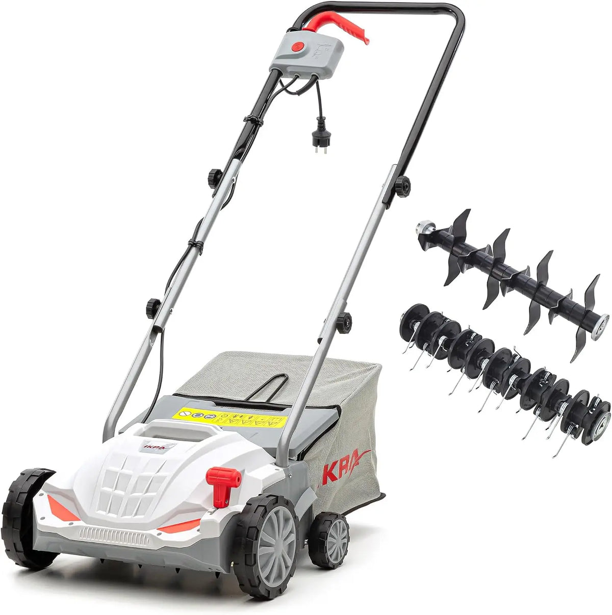 IKRA scarificateur aérateur électrique IEVL 1532 – 1500 watts, gris